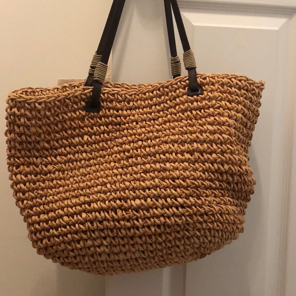 Straw Beach bag